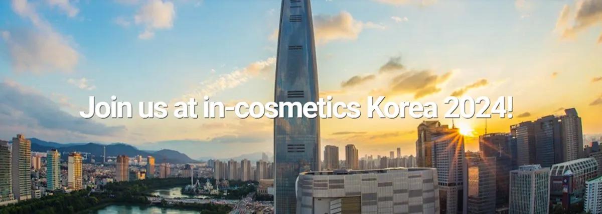 SYRES participe à in-Cosmetics Korea du 24 au 26 Juillet 2024.